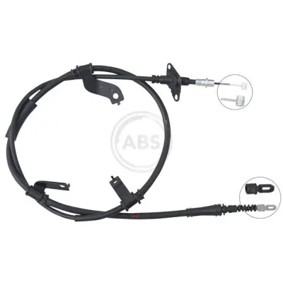 Cable de accionamiento, freno de estacionamiento A.B.S. K17526 Imprescindible (Must-Have)
